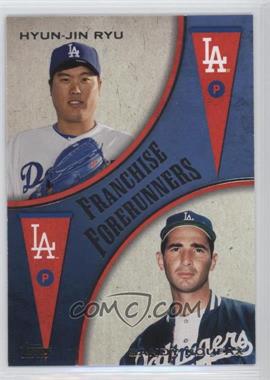 2013 Topps Update Series - Franchise Forerunners #FF-1 - Hyun-jin Ryu, Sandy Koufax