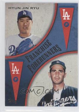 2013 Topps Update Series - Franchise Forerunners #FF-1 - Hyun-jin Ryu, Sandy Koufax