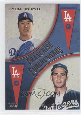 2013 Topps Update Series - Franchise Forerunners #FF-1 - Hyun-jin Ryu, Sandy Koufax