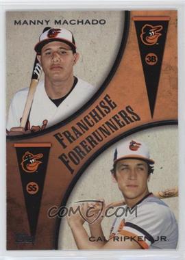 2013 Topps Update Series - Franchise Forerunners #FF-3 - Cal Ripken Jr., Manny Machado