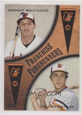 2013 Topps Update Series - Franchise Forerunners #FF-3 - Cal Ripken Jr., Manny Machado