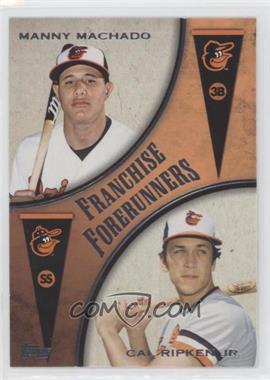 2013 Topps Update Series - Franchise Forerunners #FF-3 - Cal Ripken Jr., Manny Machado