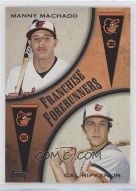 2013 Topps Update Series - Franchise Forerunners #FF-3 - Cal Ripken Jr., Manny Machado