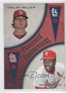 2013 Topps Update Series - Franchise Forerunners #FF-6 - Shelby Miller, Bob Gibson