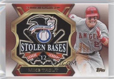 2013 Topps Update Series - League Leaders Pins #LLP-MT - Mike Trout