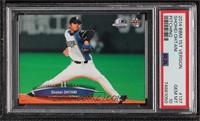 Shohei Ohtani (2014 BBM #137 - Pitching Variation) [PSA 10 GEM M…