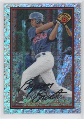 2014 Bowman - 1989 Bowman is Back - Silver Diamond Refractor #89BIB-BB - Byron Buxton