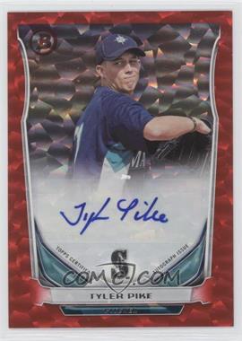 2014 Bowman - Autographed Ice - Red #AI-TP - Tyler Pike /25