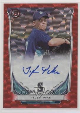 2014 Bowman - Autographed Ice - Red #AI-TP - Tyler Pike /25