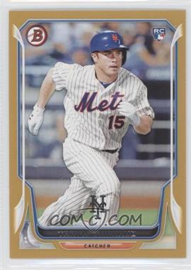 2014 Bowman - [Base] - Gold #216 - Travis d'Arnaud /50