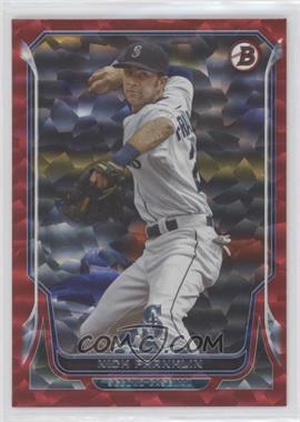 2014 Bowman - [Base] - Red Ice #195 - Nick Franklin /25