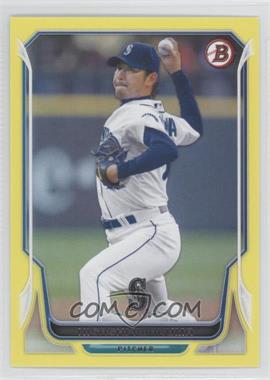 2014 Bowman - [Base] - Yellow #103 - Hisashi Iwakuma /99