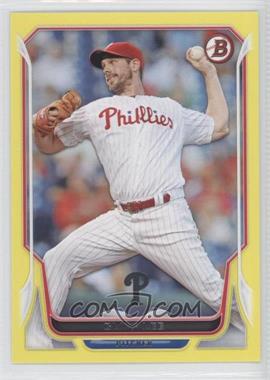 2014 Bowman - [Base] - Yellow #165 - Cliff Lee /99