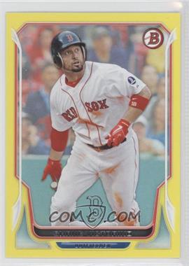 2014 Bowman - [Base] - Yellow #205 - Shane Victorino /99