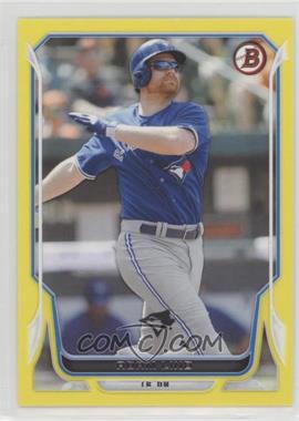 2014 Bowman - [Base] - Yellow #97 - Adam Lind /99