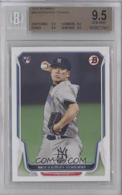 2014 Bowman - [Base] #88 - Masahiro Tanaka [BGS 9.5 GEM MINT]