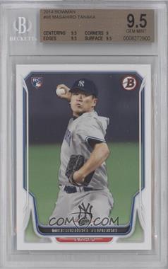 2014 Bowman - [Base] #88 - Masahiro Tanaka [BGS 9.5 GEM MINT]