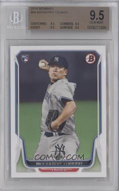 2014 Bowman - [Base] #88 - Masahiro Tanaka [BGS 9.5 GEM MINT]