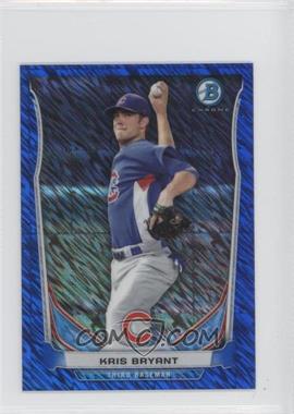 2014 Bowman - Bowman Scout Top 5 Prospects Mini Chrome Refractors - Blue #BM-CC2 - Kris Bryant /250