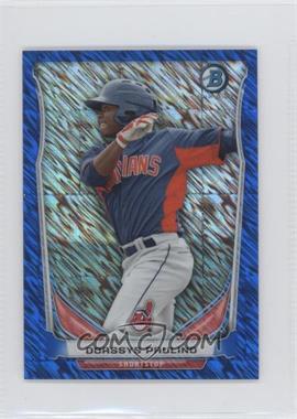 2014 Bowman - Bowman Scout Top 5 Prospects Mini Chrome Refractors - Blue #BM-CI4 - Dorssys Paulino /250