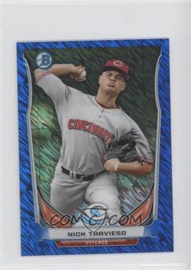 2014 Bowman - Bowman Scout Top 5 Prospects Mini Chrome Refractors - Blue #BM-CR5 - Nick Travieso /250