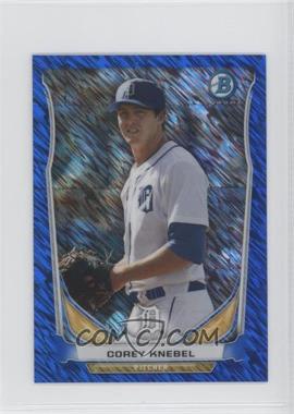 2014 Bowman - Bowman Scout Top 5 Prospects Mini Chrome Refractors - Blue #BM-DT5 - Corey Knebel /250