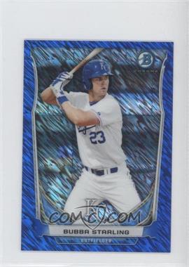 2014 Bowman - Bowman Scout Top 5 Prospects Mini Chrome Refractors - Blue #BM-KCR4 - Bubba Starling /250