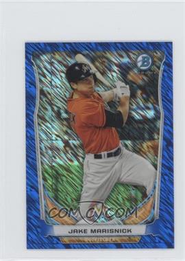 2014 Bowman - Bowman Scout Top 5 Prospects Mini Chrome Refractors - Blue #BM-MM4 - Jake Marisnick /250