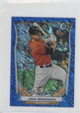 2014 Bowman - Bowman Scout Top 5 Prospects Mini Chrome Refractors - Blue #BM-MM4 - Jake Marisnick /250