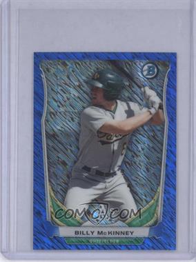 2014 Bowman - Bowman Scout Top 5 Prospects Mini Chrome Refractors - Blue #BM-OA3 - Billy McKinney /250