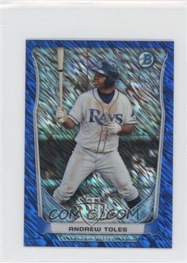 2014 Bowman - Bowman Scout Top 5 Prospects Mini Chrome Refractors - Blue #BM-TBR3 - Andrew Toles /250