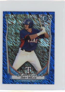 2014 Bowman - Bowman Scout Top 5 Prospects Mini Chrome Refractors - Blue #BM-TR1 - Joey Gallo /250