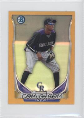 2014 Bowman - Bowman Scout Top 5 Prospects Mini Chrome Refractors - Gold #BM-CRO4 - Rosell Herrera /25