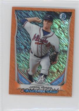 2014 Bowman - Bowman Scout Top 5 Prospects Mini Chrome Refractors - Orange #BM-AB3 - Jason Hursh /50