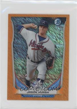 2014 Bowman - Bowman Scout Top 5 Prospects Mini Chrome Refractors - Orange #BM-AB3 - Jason Hursh /50