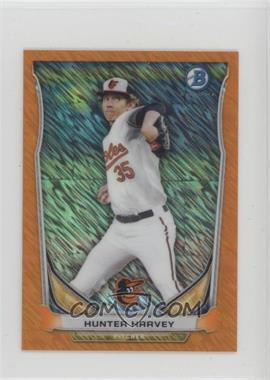 2014 Bowman - Bowman Scout Top 5 Prospects Mini Chrome Refractors - Orange #BM-BO3 - Hunter Harvey /50