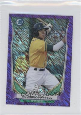 2014 Bowman - Bowman Scout Top 5 Prospects Mini Chrome Refractors - Purple #BM-OA1 - Addison Russell /99