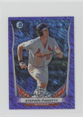 2014 Bowman - Bowman Scout Top 5 Prospects Mini Chrome Refractors - Purple #BM-STL4 - Stephen Piscotty /99