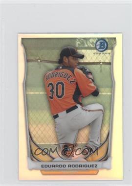 2014 Bowman - Bowman Scout Top 5 Prospects Mini Chrome Refractors #BM-BO2 - Eduardo Rodriguez