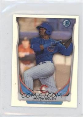 2014 Bowman - Bowman Scout Top 5 Prospects Mini Chrome Refractors #BM-CC4 - Jorge Soler