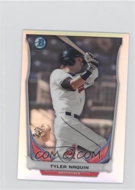 2014 Bowman - Bowman Scout Top 5 Prospects Mini Chrome Refractors #BM-CI3 - Tyler Naquin