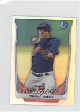 2014 Bowman - Bowman Scout Top 5 Prospects Mini Chrome Refractors #BM-CI5 - Trevor Bauer