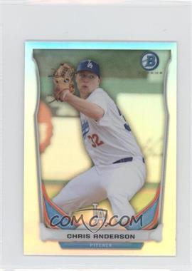 2014 Bowman - Bowman Scout Top 5 Prospects Mini Chrome Refractors #BM-LAD4 - Chris Anderson