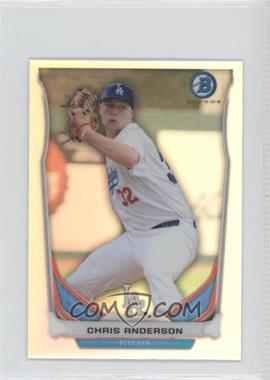 2014 Bowman - Bowman Scout Top 5 Prospects Mini Chrome Refractors #BM-LAD4 - Chris Anderson