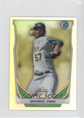 2014 Bowman - Bowman Scout Top 5 Prospects Mini Chrome Refractors #BM-OA2 - Michael Ynoa