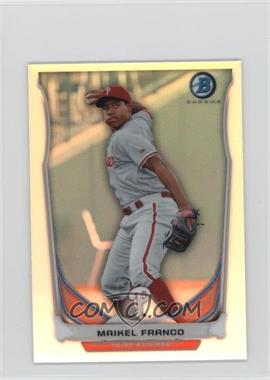 2014 Bowman - Bowman Scout Top 5 Prospects Mini Chrome Refractors #BM-PP1 - Maikel Franco