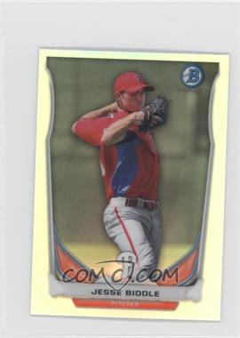 2014 Bowman - Bowman Scout Top 5 Prospects Mini Chrome Refractors #BM-PP2 - Jesse Biddle