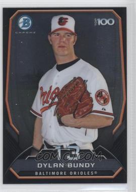 2014 Bowman - Bowman's Top 100 Prospects Chrome #BTP-13 - Dylan Bundy