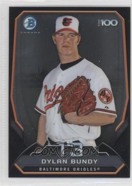 2014 Bowman - Bowman's Top 100 Prospects Chrome #BTP-13 - Dylan Bundy