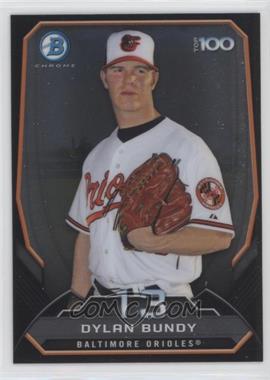 2014 Bowman - Bowman's Top 100 Prospects Chrome #BTP-13 - Dylan Bundy